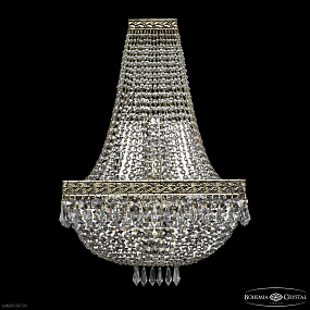 Бра с хрусталем Bohemia IVELE Crystal 19272B/H2/35IV GB