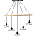 Подвесной светильник Vele Luce Formula VL6482P05