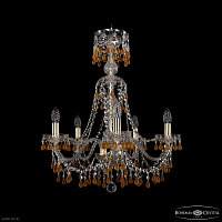 Хрустальная подвесная люстра Bohemia IVELE Crystal 1410/5/195/XL-66 G V1003