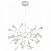 Подвесная светодиодная люстра LOFT IT Heracleum 9022-45W