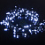 Гирлянда занавес на ель Eurosvet 200-003 белый 0,45*1,5м IP20