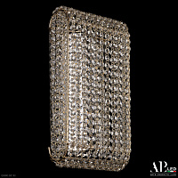 Бра хрустальное светодиодное APL LED Rimini S500.B2.20-35.A.3000.Gold