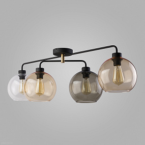 Потолочная люстра со стеклянными плафонами TK Lighting Grant 4460 Grant
