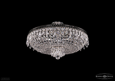 Хрустальная потолочная люстра Bohemia IVELE Crystal 1927/45Z/NB