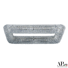 Большая хрустальная светодиодная люстра APL LED Rimini S522.0.100.A.3000