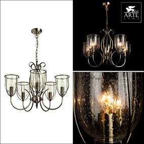 Люстра подвесная Arte Lamp SALVADOR A6351LM-5AB