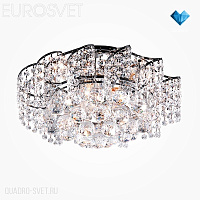 Люстра потолочная Eurosvet Шарм 16017/6 хром Strotskis