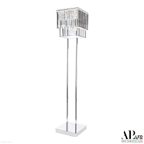 Хрустальный светодиодный торшер APL LED Sicilia SH500.T8.30-150.C.Ni.4000