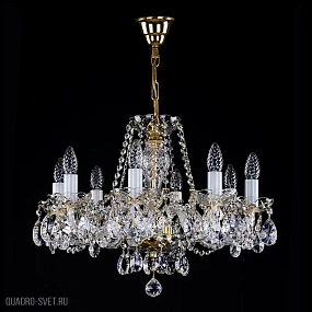 Подвесная хрустальная люстра ArtGlass A 0008/08/20 CE