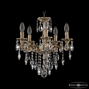 Подвесная хрустальная люстра Bohemia Ivele Crystal 73102/5/125 B FP