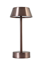 Светодиодная настольная лампа Crystal Lux SANTA LG1 COFFEE