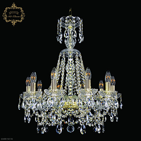 Хрустальная подвесная люстра Bohemia Art Classic 11.25.10.200.XL-68.Gd.Sp