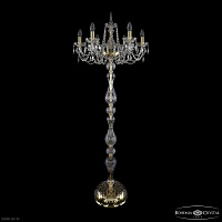 Торшер с хрусталем Bohemia IVELE Crystal 1402T1/6/195-160 G