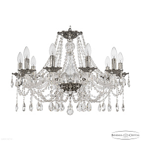 Хрустальная подвесная люстра Bohemia IVELE Crystal 1607/10/240 NB