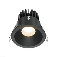 Встраиваемый светодиодный светильник Maytoni Zoom DL034-L12W3K-D-B