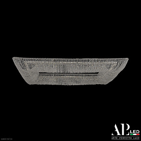 Большая хрустальная светодиодная люстра APL LED Rimini S515.0.160.A.3000