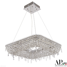 Хрустальная подвесная светодиодная люстра APL LED Sicilia SH504.0.50.B.Ni.4000