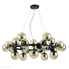 Большая люстра Arte Lamp BOLLA A1664SP-25BK