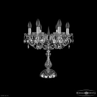 Хрустальная настольная лампа Bohemia IVELE Crystal 1402L/6/141-47 Ni