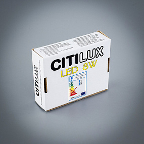 Встраиваемый светодиодный светильник CITILUX Омега CLD50K082