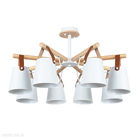 Потолочная люстра Arte Lamp THOMAS A7032PL-8WH