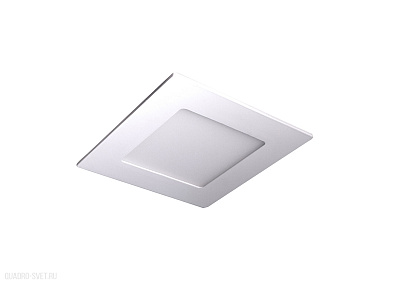 Светодиодная встраиваемая диммируемая панель Donolux City DL18453/9W White SQ Dim