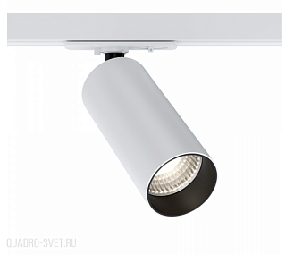Светодиодный трековый светильник для 1-фазного шинопровода Maytoni Focus LED TR021-1-12W4K-W-W