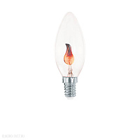 Лампа светодиодная C35, 1,3W(E14), прозрачный EGLO LM_AGL_E14 11848