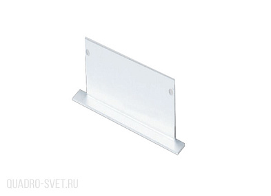 Боковая глухая заглушка для алюминиевого профиля DL18502 M Donolux CAP 18502.1M