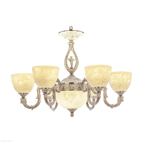 Подвесная люстра Bohemia IVELE Crystal Florence 71403P/6/175 NW P1 U Rose FA10S