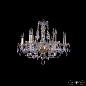 Хрустальная подвесная люстра Bohemia IVELE Crystal 1406/6/195/G
