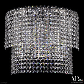 Бра хрустальное светодиодное APL LED Sicilia SH500.B4.35-27.A.Ni.4000