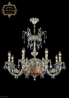 Хрустальная подвесная люстра Bohemia Art Classic 31.12.8.KR175SP.250IT.GW.Sp.Amber.White.1D