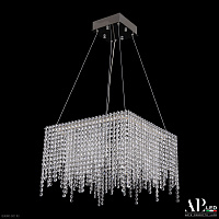 Хрустальная подвесная светодиодная люстра APL LED Sicilia SH04.42.B.Ni.4000
