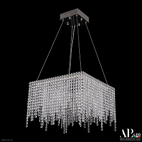 Хрустальная подвесная светодиодная люстра APL LED Sicilia SH04.42.B.Ni.4000