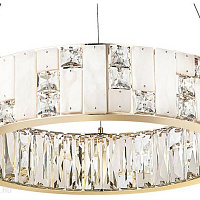 Подвесная светодиодная хрустальная люстра Odeon Light CROSSA 5072/60L