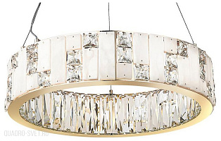 Подвесная светодиодная хрустальная люстра Odeon Light CROSSA 5072/60L