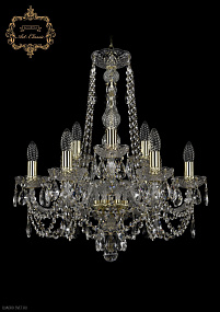 Хрустальная подвесная люстра Bohemia Art Classic 11.11.6+3.195.h-63.Gd.Sp