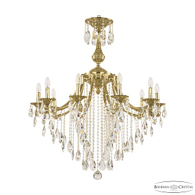Подвесная хрустальная люстра Bohemia Ivele Crystal Verona 72111/10/300 B G