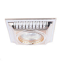 Встраиваемый светильник Donolux SN1582-White+Gold stripe