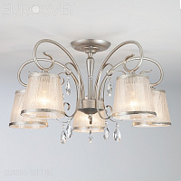 Люстра потолочная Eurosvet Liona 60065/5 серебро
