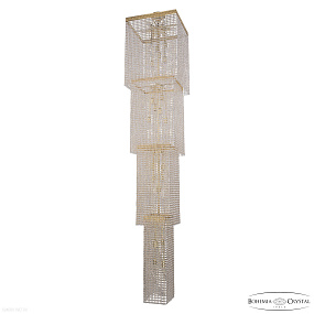 Каскадная хрустальная люстра Bohemia IVELE Crystal 83302/50IV-250 G