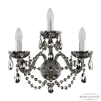 Бра с хрусталем Bohemia IVELE Crystal 1406B/2+1/160 Ni M781