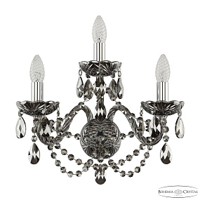 Бра с хрусталем Bohemia IVELE Crystal 1406B/2+1/160 Ni M781