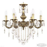Хрустальная подвесная люстра Bohemia IVELE Crystal AL79101/6/175 B AGB