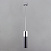 Подвесной светильник Eurosvet Double Topper 50135/1 LED хром/черный
