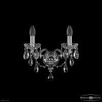 Бра хрустальное Bohemia IVELE Crystal 1415B/2/141 Ni