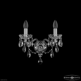 Бра хрустальное Bohemia IVELE Crystal 1415B/2/141 Ni