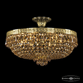 Хрустальная потолочная люстра Bohemia IVELE Crystal 19271/45IV G R721