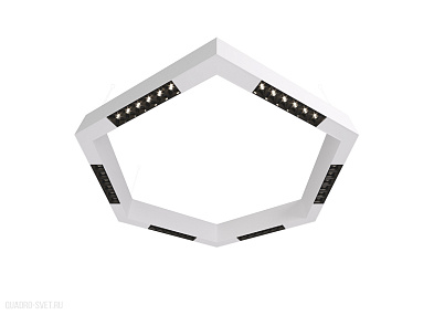 Накладной светодиодный светильник 0,7м 36Вт 34° Donolux Eye-hex DL18515С111W36.34.700BW